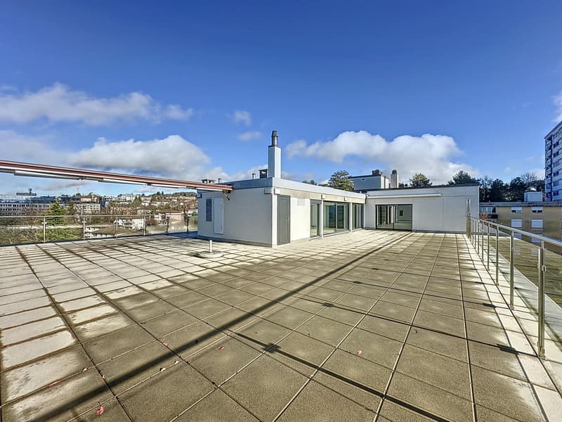Attique rénové avec terrasse de 171 m2 (2)