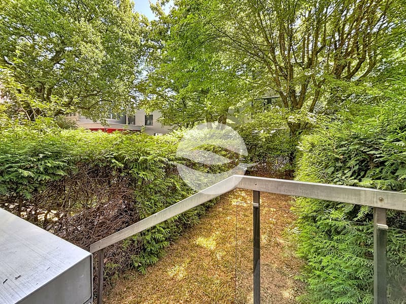 Accès au jardin privatif