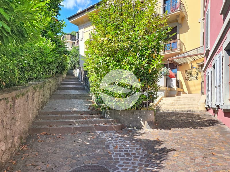 Allée immeuble