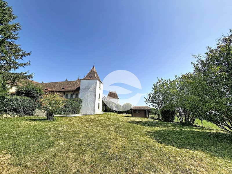Jardin privatif avec cabanon et terrain de pétanque
