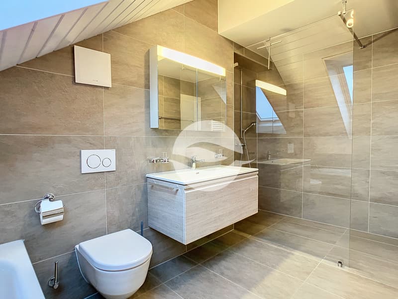 Salle de bains et douche parentale