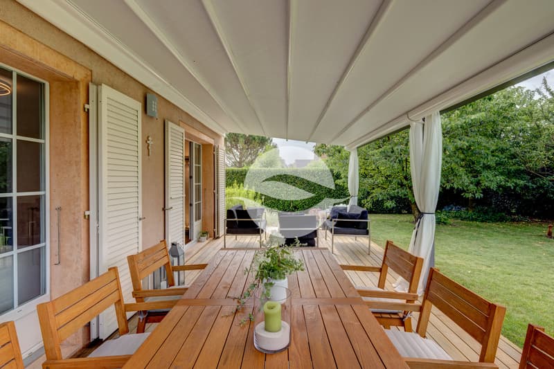 Terrasse couverte