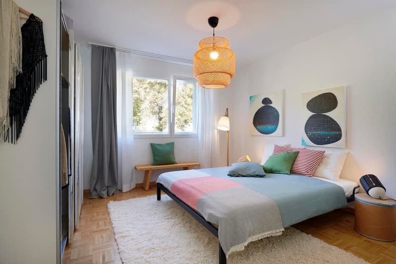 À louer à Sierre - Agréables appartements de 3 pièces avec balcon ou t (3)