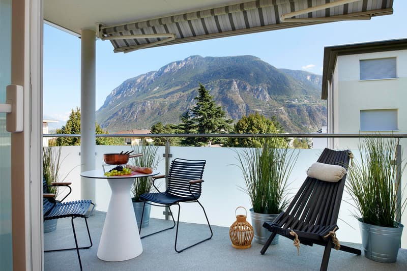 À louer à Sierre - Agréables appartements de 3 pièces avec balcon ou t (7)