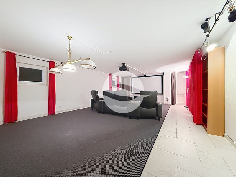 Sous-Sol : Salle de cinéma