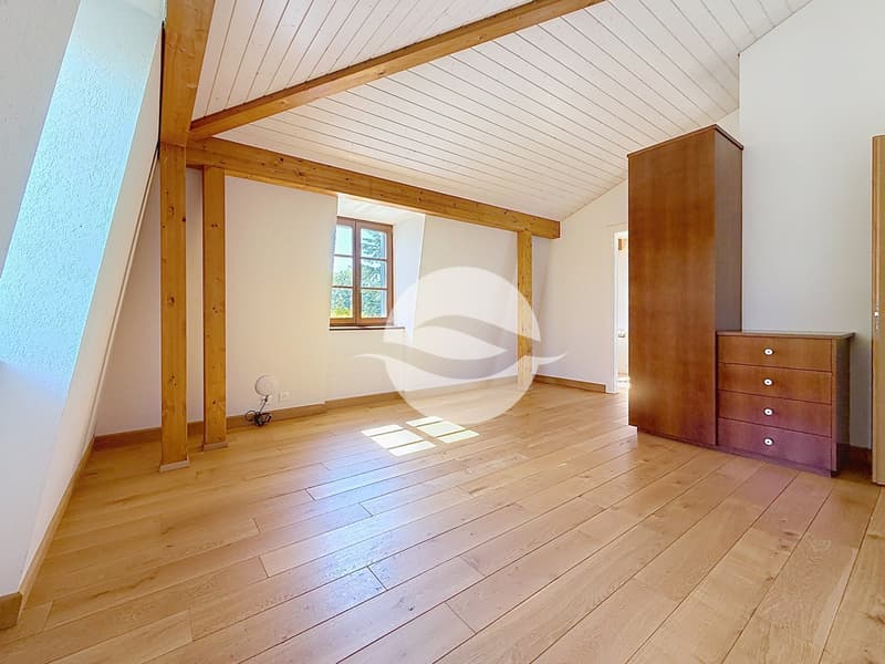 1er : 2ème Chambre avec armoires et salle de bains privée