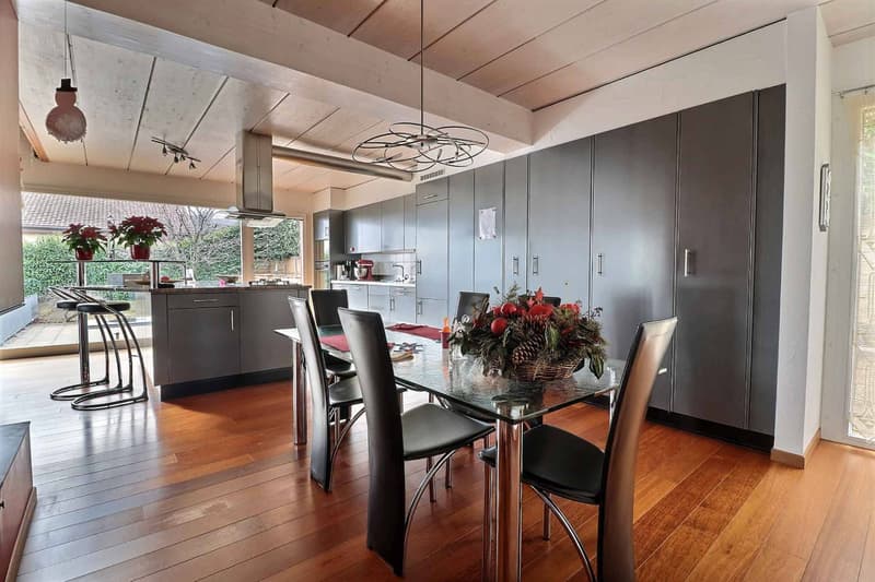Unique 7.5-room villa - Unique ! Contemporary architect-designed villa, with lake and Mont-Blanc views (3)