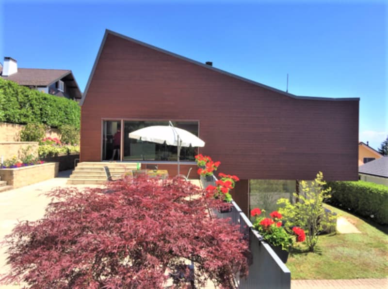 Unique 7.5-room villa - Unique ! Contemporary architect-designed villa, with lake and Mont-Blanc views (8)