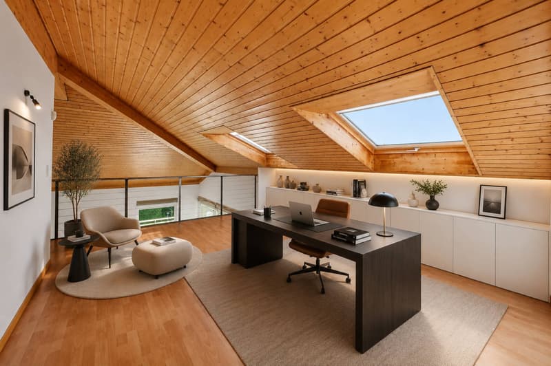 Duplex di lusso di 7,5 locali con vista sul Lago di Ginevra e le Alpi (5)