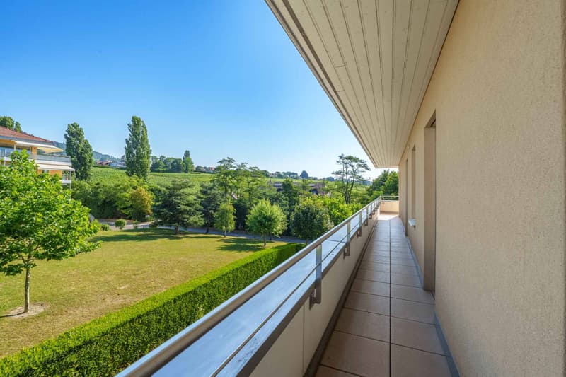 Duplex di lusso di 7,5 locali con vista sul Lago di Ginevra e le Alpi (10)