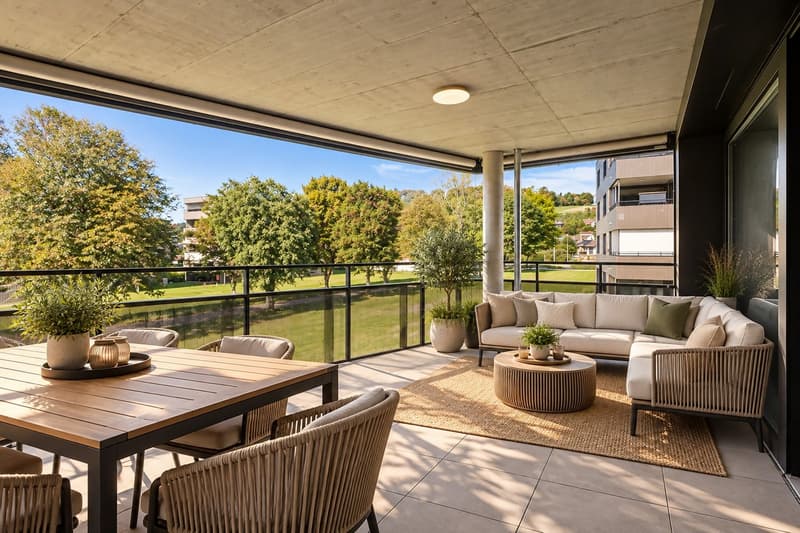 Spacieux appartement neuf de 4.5 pièces avec grand balcon (1)