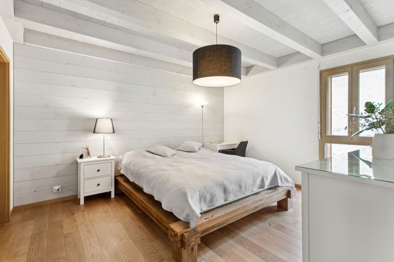 Duplex with breathtaking view of the Jogne Valley (8)