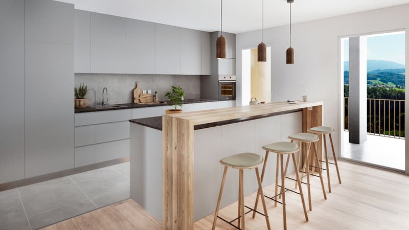 5.5-room apartment on the 6th floor - Lot 21 (7)