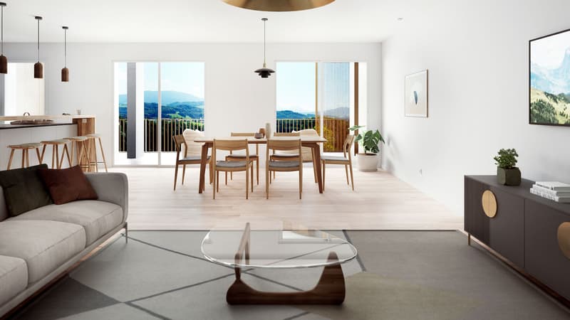 5.5-room apartment on the 6th floor - Lot 21 (2)