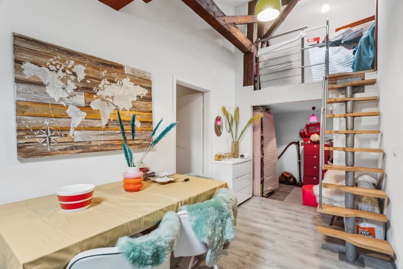 Propriété de 2 appartements et 1 local commercial au coeur de Sorens (2)