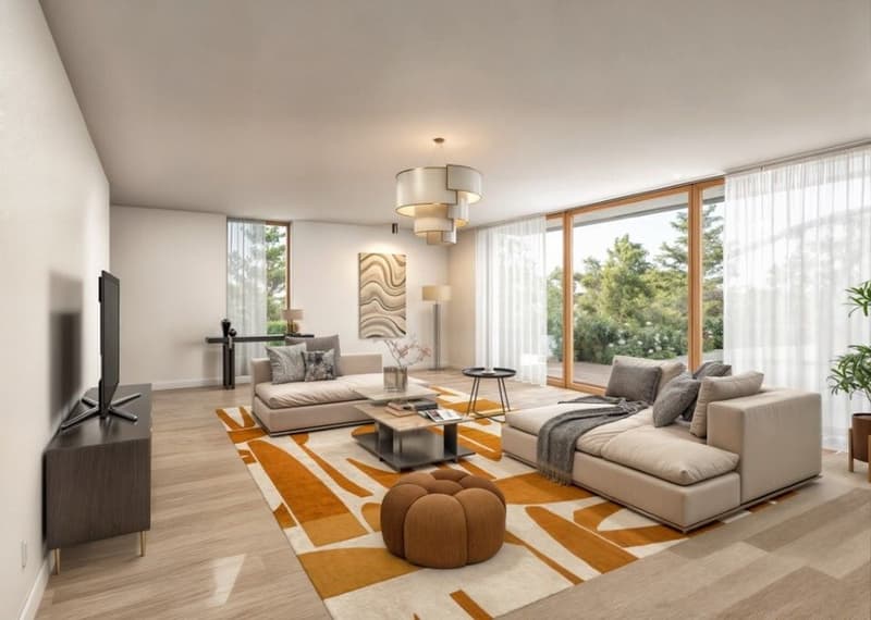 Magnificent semi-detached villa in a green setting (3)