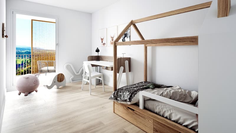 3.5 room apartment on the ground floor - Lot 2 (11)