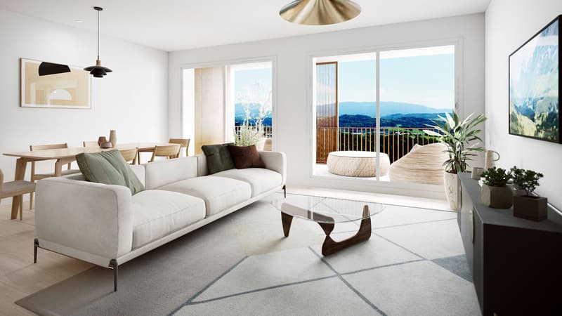 3.5 room apartment on the ground floor - Lot 2 (5)
