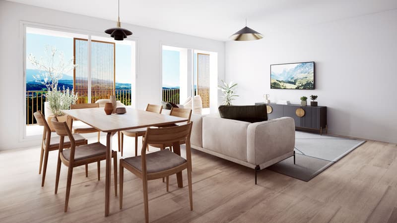 3.5 room apartment on the ground floor - Lot 2 (6)