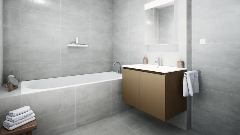 3.5 room apartment on the ground floor - Lot 2 (13)