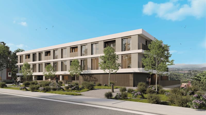 3.5 room apartment on the ground floor - Lot 2 (4)