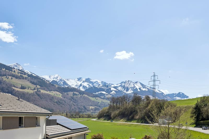 Cozy House with Unobstructed Mountain View in Enney (2)