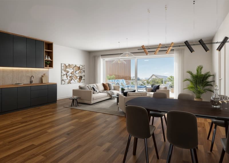 Ravissant appartement de 3.5 pièces - 89 m² habitables avec superbe ba (1)
