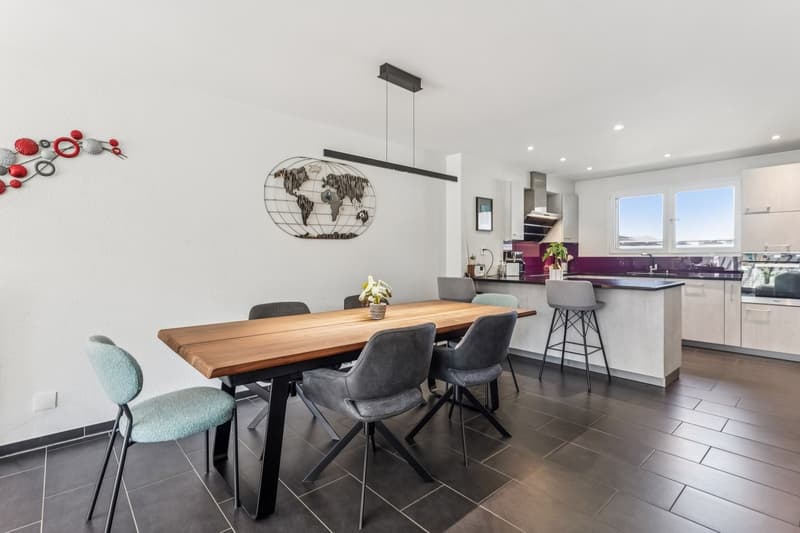 Moderne maison mitoyenne au coeur du village (4)