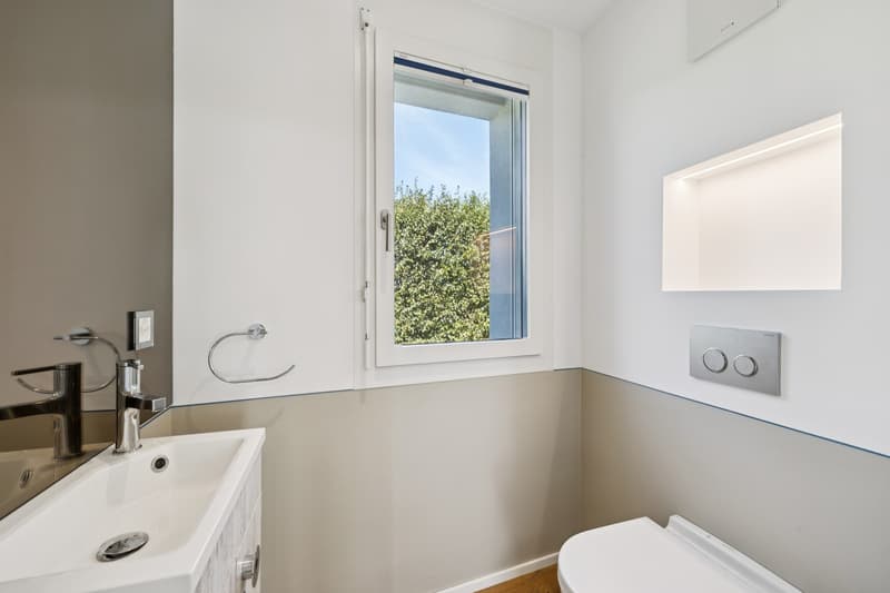 WC séparé de la suite parentale