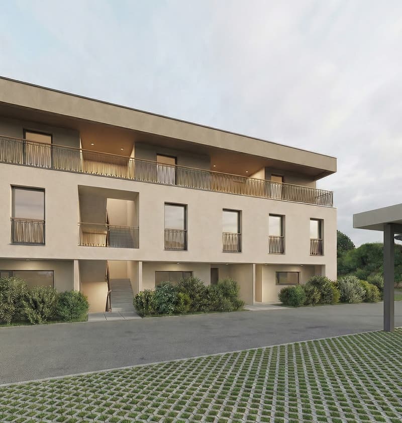 2.5 pièces neuf en attique dans un cadre paisible - Lot 08 (2)