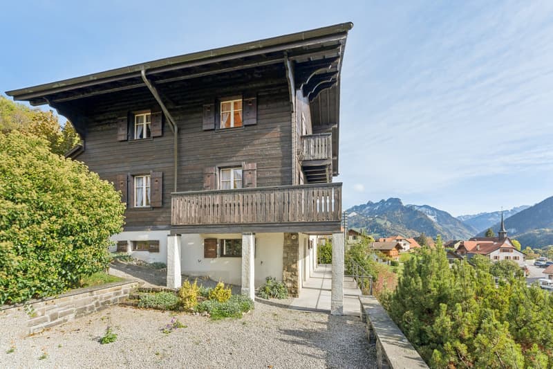 Chalet de deux appartements au panorama exceptionnel (5)
