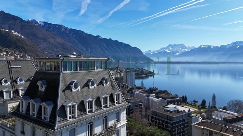 Penthouse avec vue sensationnelle à Montreux (3)