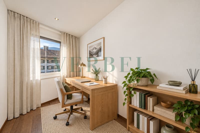 Duplex en attique avec vue exceptionnelle sur lac et montagnes (8)