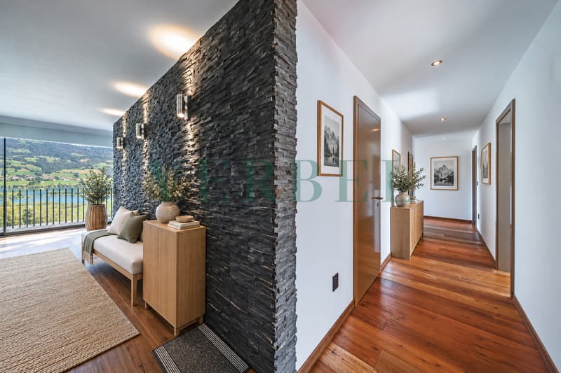 Duplex en attique avec vue exceptionnelle sur lac et montagnes (5)