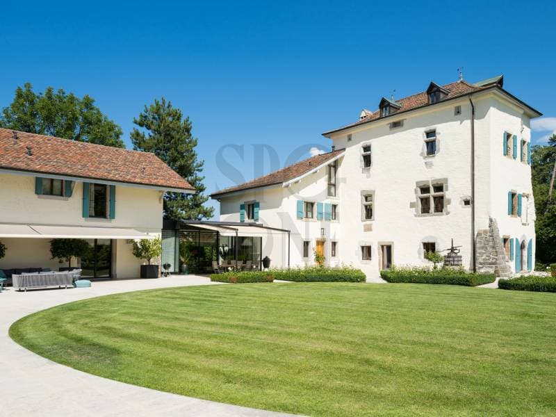 Splendide propriété du XVIIIe siècle au c?ur de la campagne genevoise (12)