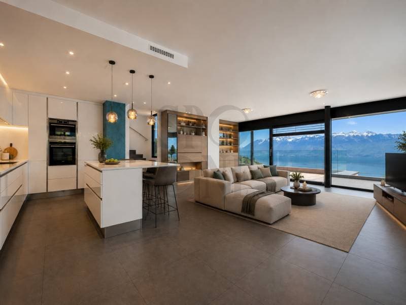Villa d'architecte avec vue panoramique au c?ur du Lavaux (1)