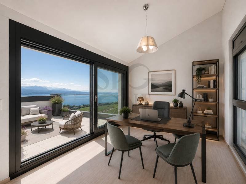Villa d'architecte avec vue panoramique au c?ur du Lavaux (7)