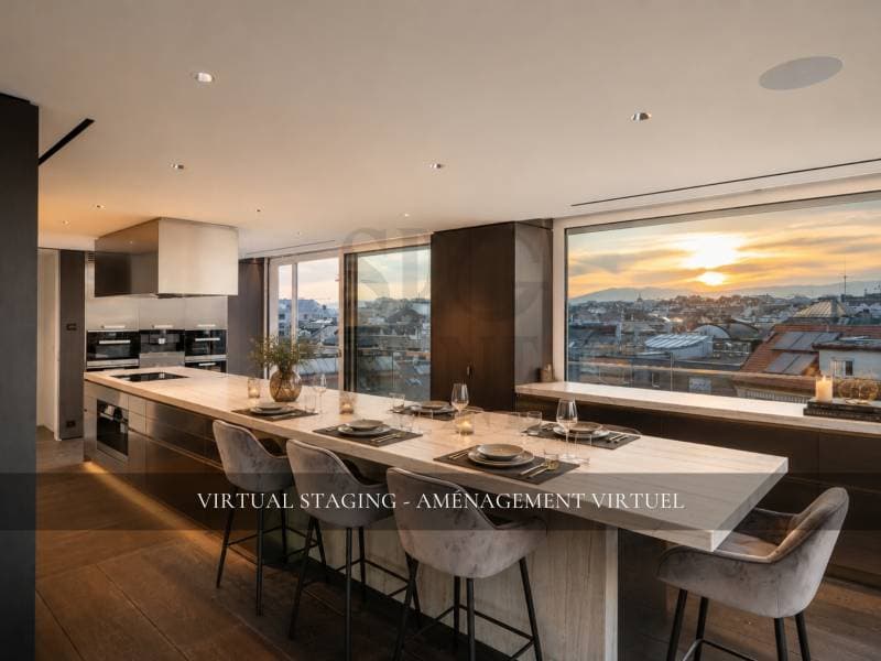 Prestigieux triplex avec vues imprenables sur le lac et les Alpes (5)