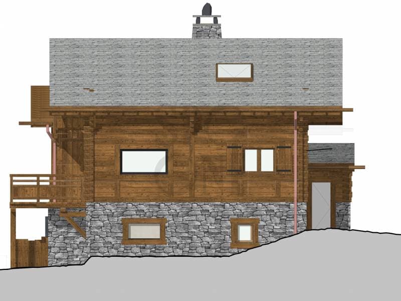 Situé au c?ur de Verbier, chalet en construction (7)