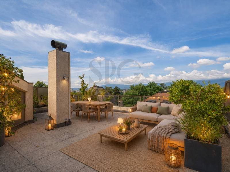 Townhouse au c?ur de Champel avec jardin et terrasses (1)