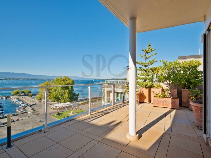 Penthouse en duplex face au lac avec terrasse et vue panoramique (1)