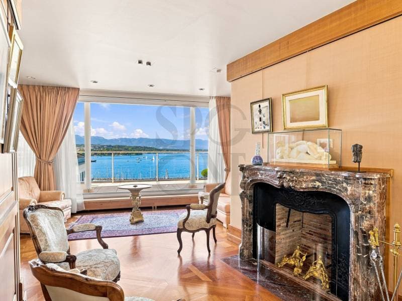 Penthouse en duplex face au lac avec terrasse et vue panoramique (5)