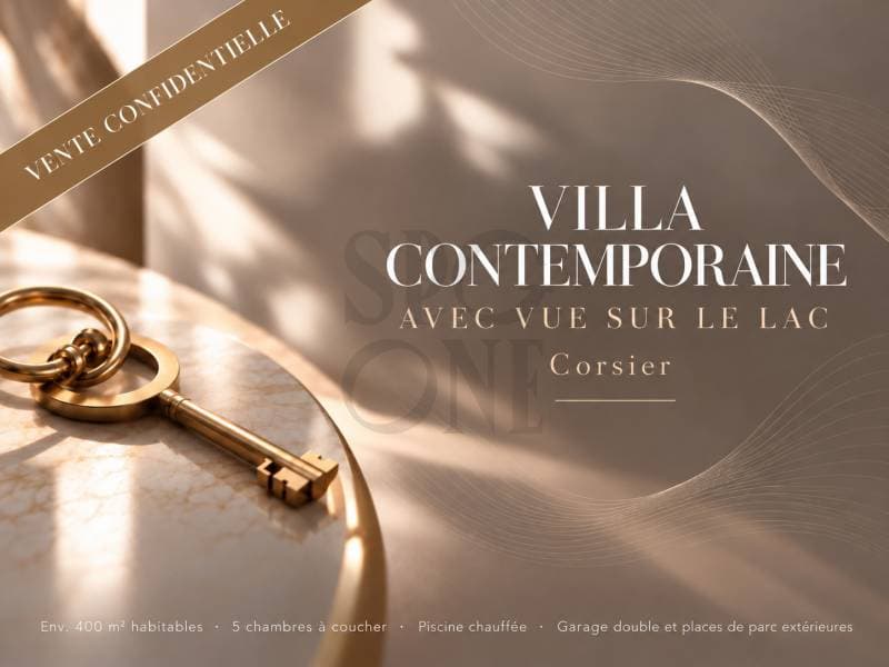 Villa contemporaine - Corsier GE (1)