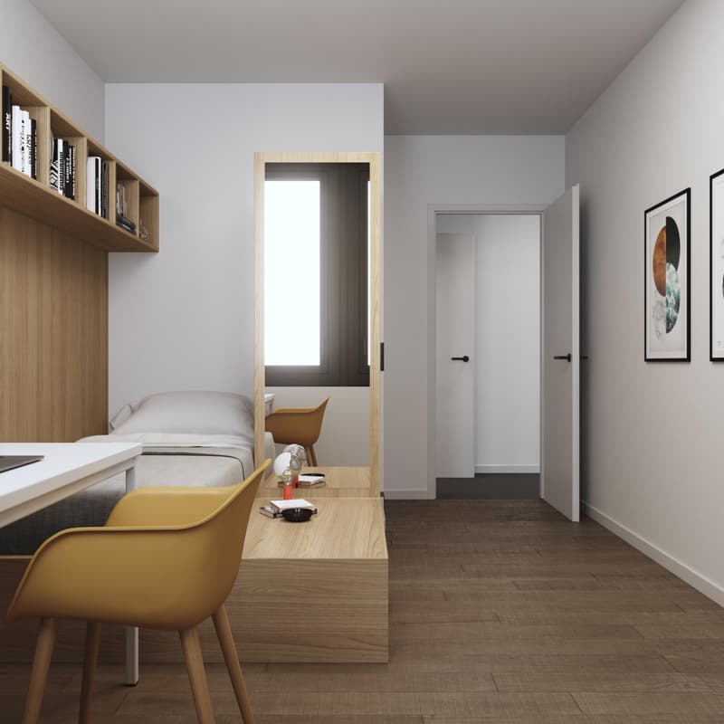 Chambre meublée en colocation dans un appartement de 202m2, 3 colocataires (2)