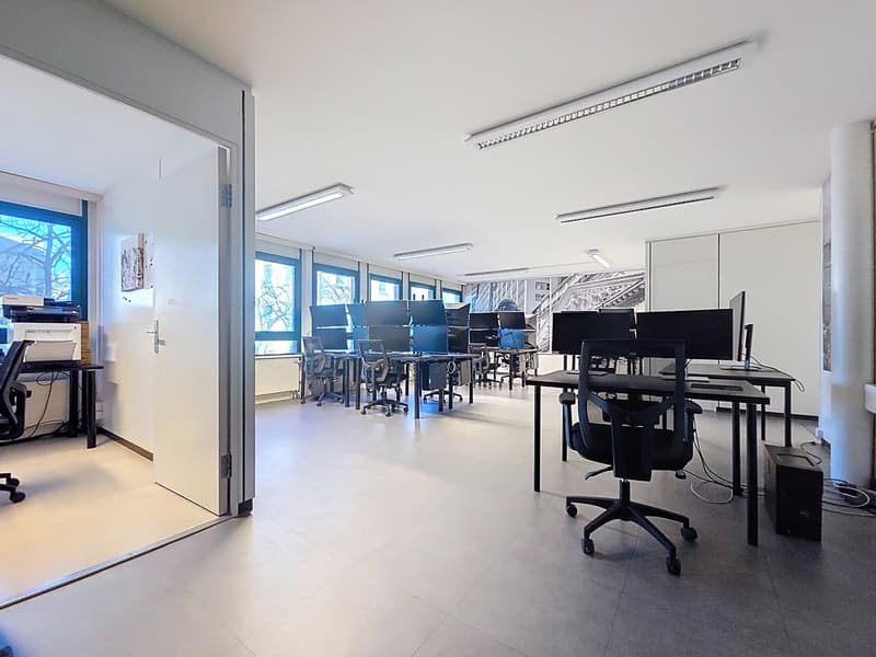 A louer superbe bureau de 90 m2 au centre-ville de Sion, Avenue des Mayennets 5 (3)