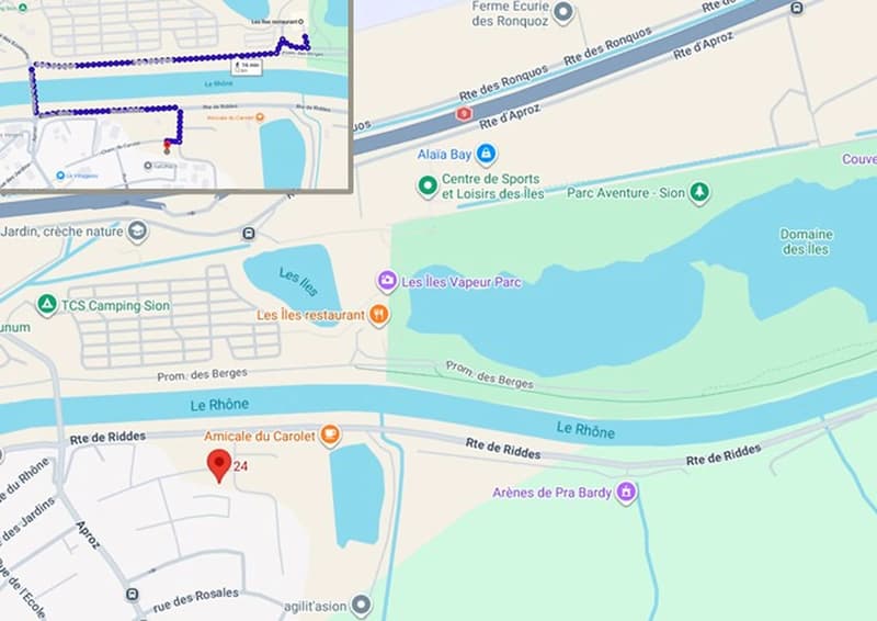 In affitto ad Aproz, lato Sion ? bell'appartamento di 3.5 locali con terrazza e vista aperta (7)