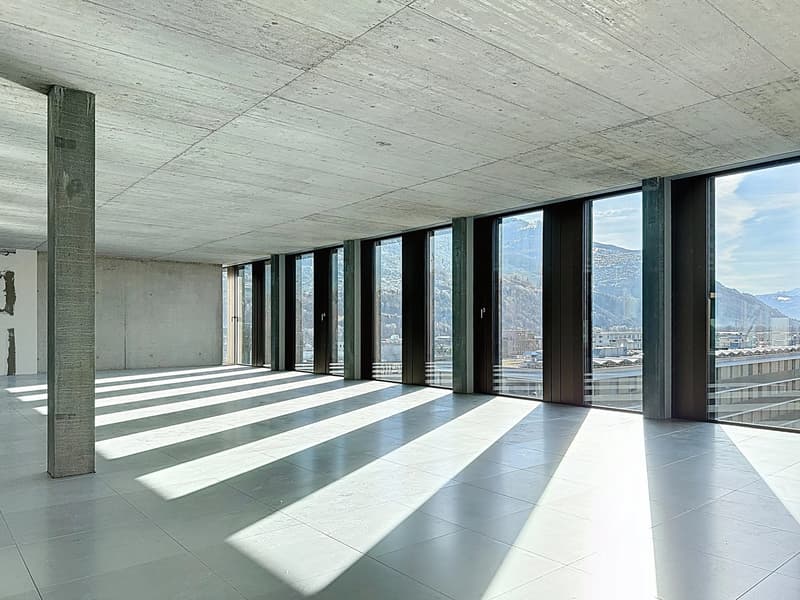 Ausnahmefläche von 1'127 m² im 7. Stock - Panoramablick 360 (7)