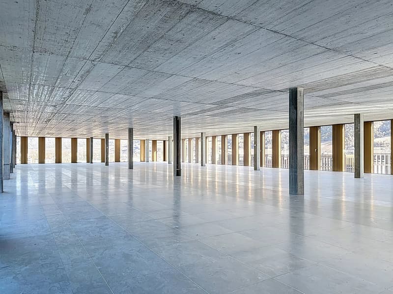Ausnahmefläche von 1'127 m² im 7. Stock - Panoramablick 360 (2)