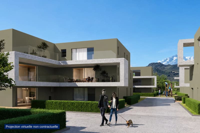 In affitto a Uvrier - Magnifico 3.5 locali con terrazza e giardino (2)