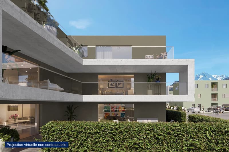 In affitto a Uvrier - Magnifico 3.5 locali con terrazza e giardino (1)